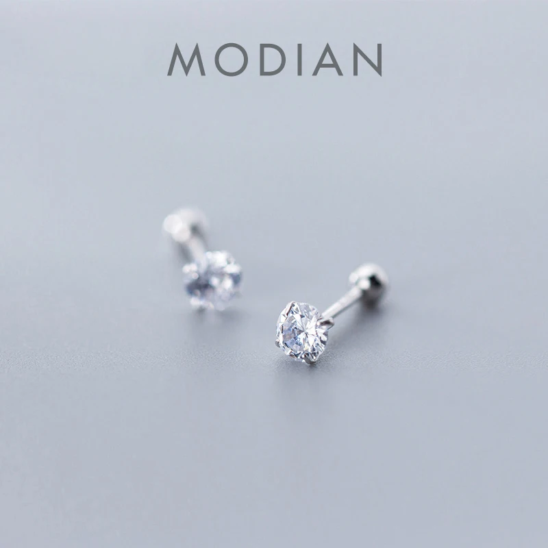 Женские серьги-гвоздики Modian из серебра 925 пробы с цирконием ААА, эффектные ювелирные украшения для свадьбы, помолвки
Женские серьги-гвоздики Modian из серебра 925 пробы с цирконием ААА, эффектные ювелирные украшения для свадьбы, помолвки