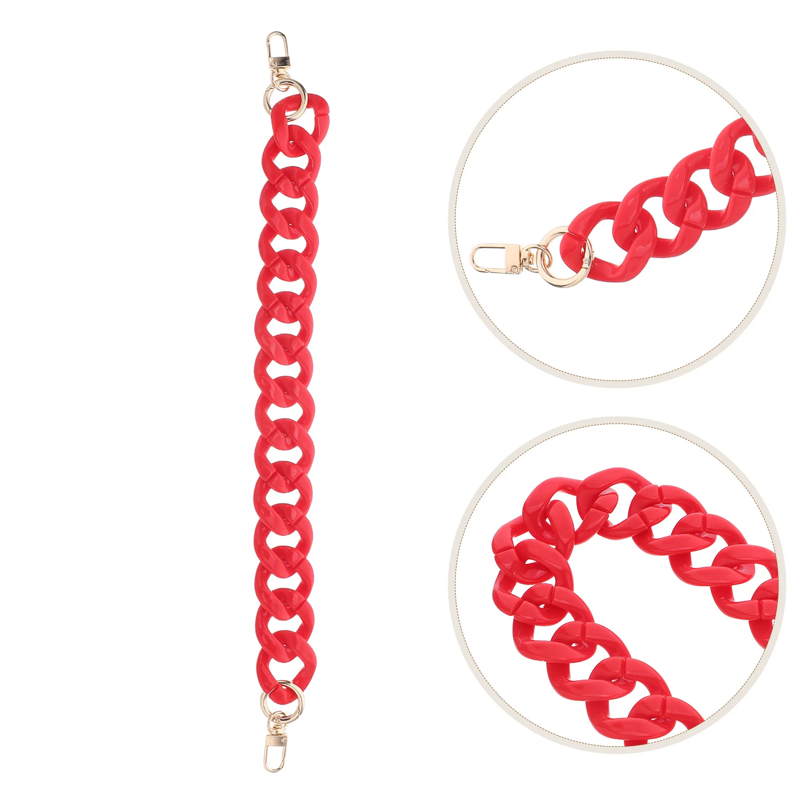 Acrylic Purse Chain Strap Replacement Shoulder Bag Chain Extender Adjustable Decorative Handbag Strap for Women
Acrylic Purse Chain Strap Replacement Shoulder Bag Chain Extender Adjustable Decorative Handbag Strap for Women