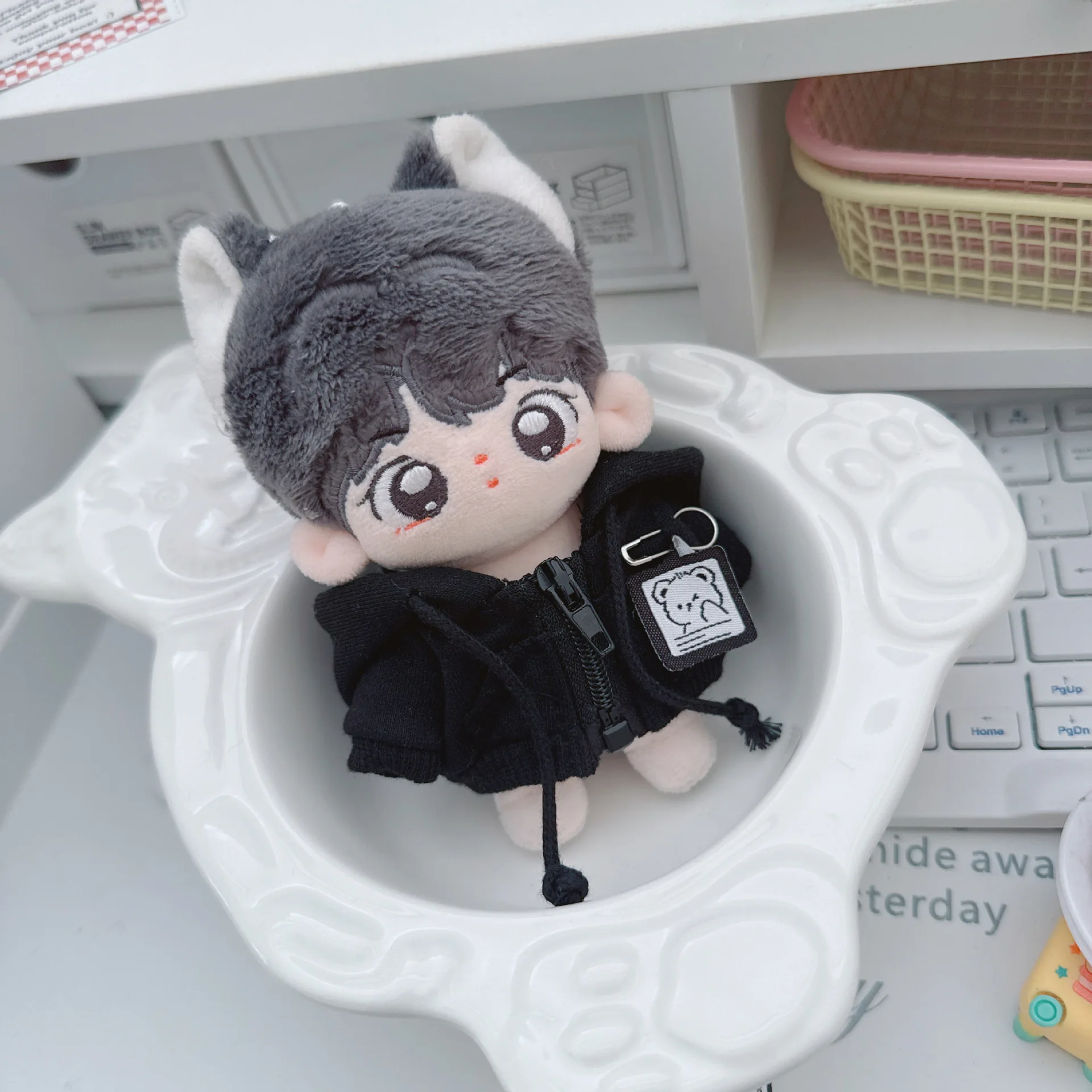 Labubu Doll Clothing Academy Cool Shadow Uniform Set 17cm Plush Doll Clothing Accessories Labubu I II Idol Doll Sitting Party
Labubu Doll Clothing Academy Cool Shadow Uniform Set 17cm Plush Doll Clothing Accessories Labubu I II Idol Doll Sitting Party