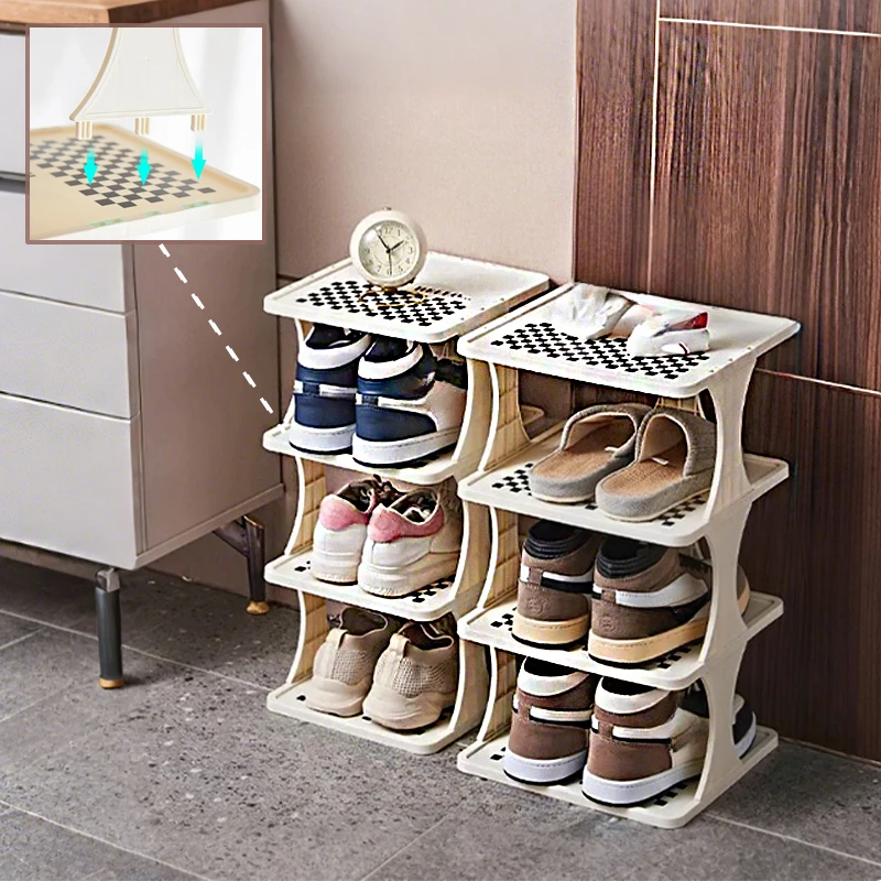 Vertical Shoe Shelf with Anti Dust Design Foldable Compact Shoe Storage for Apartment Doorway Dormitory Home Office Organization
Vertical Shoe Shelf with Anti Dust Design Foldable Compact Shoe Storage for Apartment Doorway Dormitory Home Office Organization