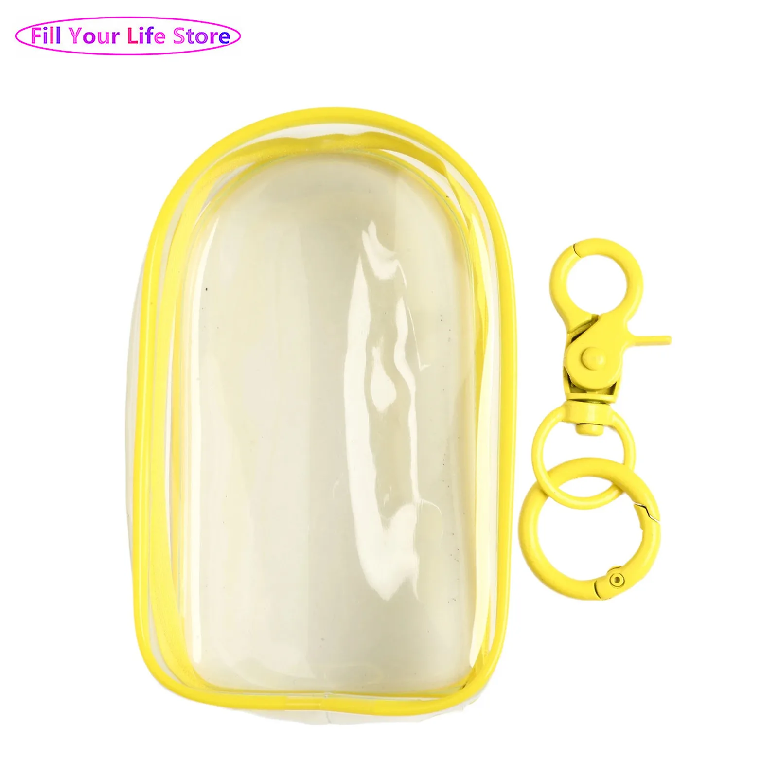 Double Zipper Design Box Storage Transparent Large-capacity Box Case Doll Organizer with A Detachable Key Ring Daily Accessory
Double Zipper Design Box Storage Transparent Large-capacity Box Case Doll Organizer with A Detachable Key Ring Daily Accessory