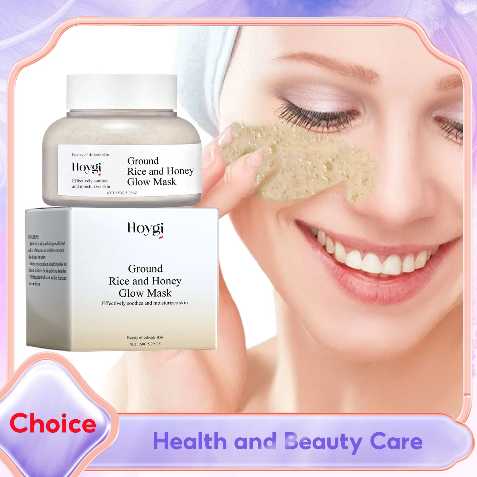 Rice Honey Glow Mask Moisturize Hydrating Nourishing Face Tightening Kaolinite Rice Raw Pulp Sleeping Clay Mask Korean Skin Care
Rice Honey Glow Mask Moisturize Hydrating Nourishing Face Tightening Kaolinite Rice Raw Pulp Sleeping Clay Mask Korean Skin Care