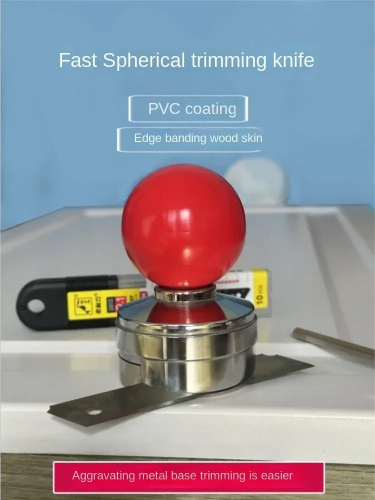 Multifunctional Manual Film Trimmer Spherical Scraper for PVC Vacuum Formed Cabinet Door Panels - Accurate Cutting Tool
Multifunctional Manual Film Trimmer Spherical Scraper for PVC Vacuum Formed Cabinet Door Panels - Accurate Cutting Tool