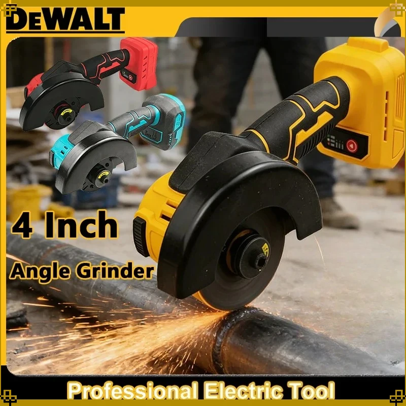 Аккумуляторная отрезная пила DEWALT 4 дюйма, угловая шлифовальная машина, электроинструмент для аккумуляторов 20В
Аккумуляторная отрезная пила DEWALT 4 дюйма, угловая шлифовальная машина, электроинструмент для аккумуляторов 20В