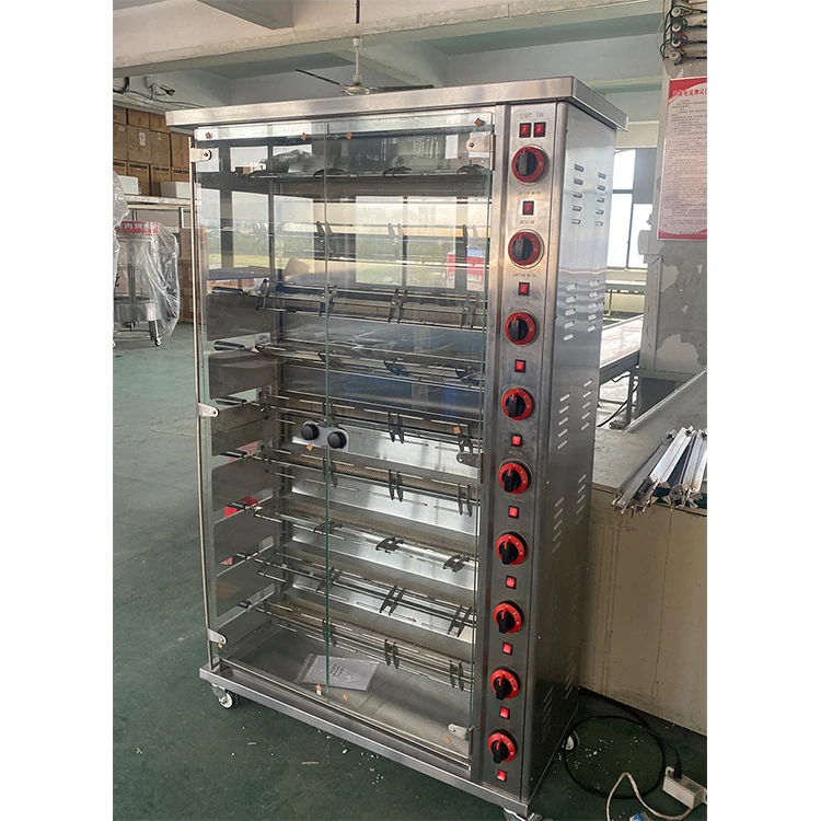 9-story Large Capacity Automatic Bbq Grill Rotisserie of Chicken
9-story Large Capacity Automatic Bbq Grill Rotisserie of Chicken