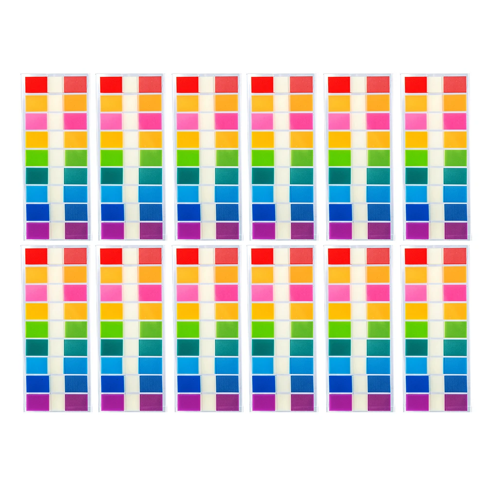 900 Pcs Sticky Index Tabs PVC Sticker Paper Book Markers Note Flags Page Markers Notebook Practical Convenient Work Study Safe
900 Pcs Sticky Index Tabs PVC Sticker Paper Book Markers Note Flags Page Markers Notebook Practical Convenient Work Study Safe