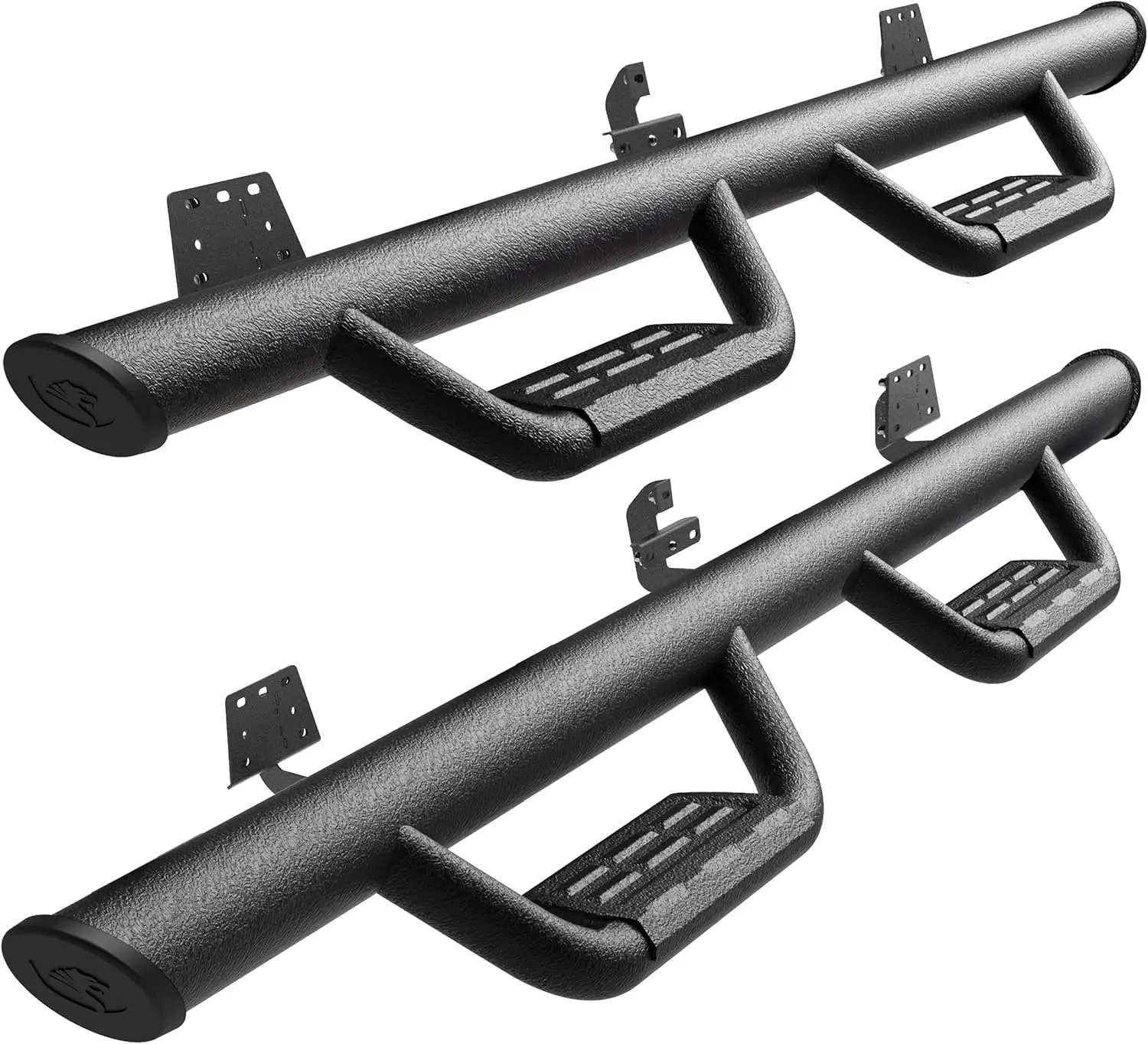 Running Boards for 2019-2026 Ram 1500 (Not Fit 19-24 Classic) Crew Cab, Textured Black, Drop Step Rail, Carbon Steel
Running Boards for 2019-2026 Ram 1500 (Not Fit 19-24 Classic) Crew Cab, Textured Black, Drop Step Rail, Carbon Steel