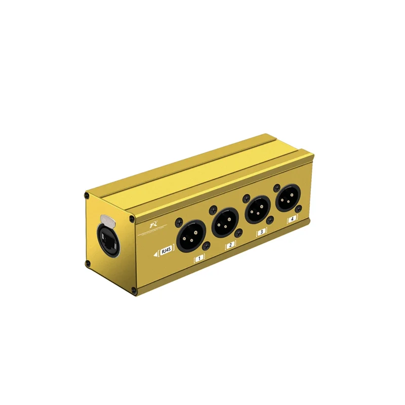 4 Channel Multi Network 3Pin XLR To Ethercon RJ45 Cat5 Ethernet Extender For Live Stage Audio Recording Studio
4 Channel Multi Network 3Pin XLR To Ethercon RJ45 Cat5 Ethernet Extender For Live Stage Audio Recording Studio