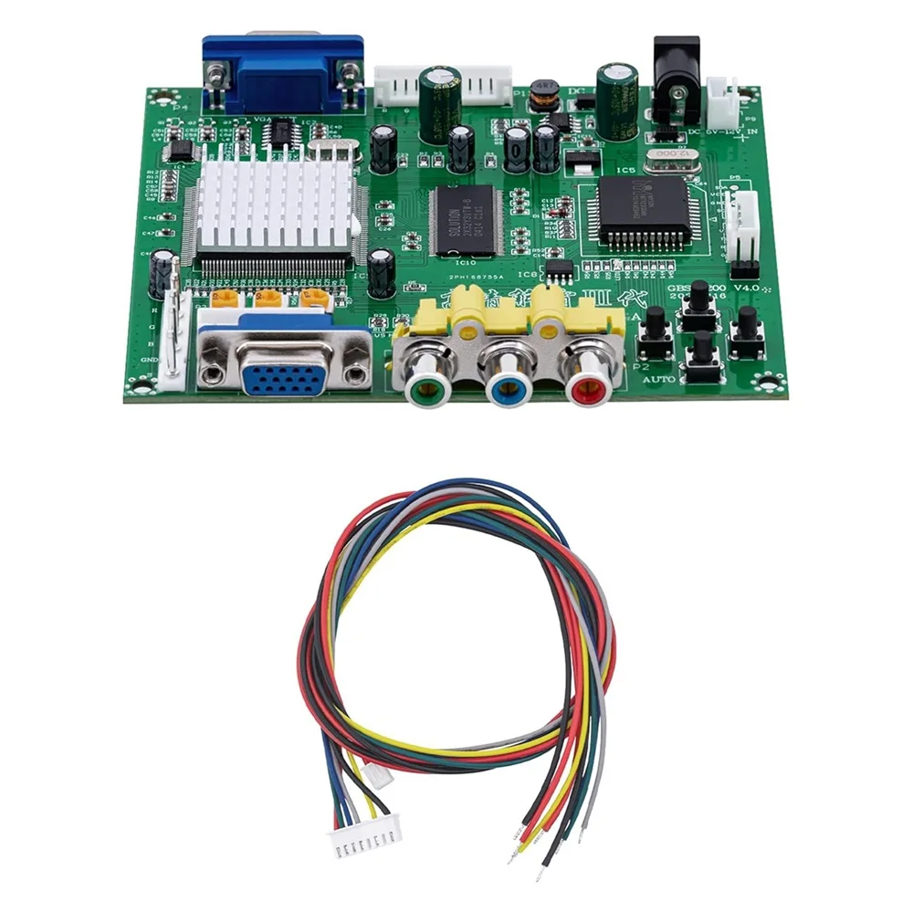 1 шт., плата преобразователя игрового видеовыхода HDMI CGA/EGA в VGA, плата игрового видеоконвертера Jieba, карта преобразования игр 3-го поколения
1 шт., плата преобразователя игрового видеовыхода HDMI CGA/EGA в VGA, плата игрового видеоконвертера Jieba, карта преобразования игр 3-го поколения
