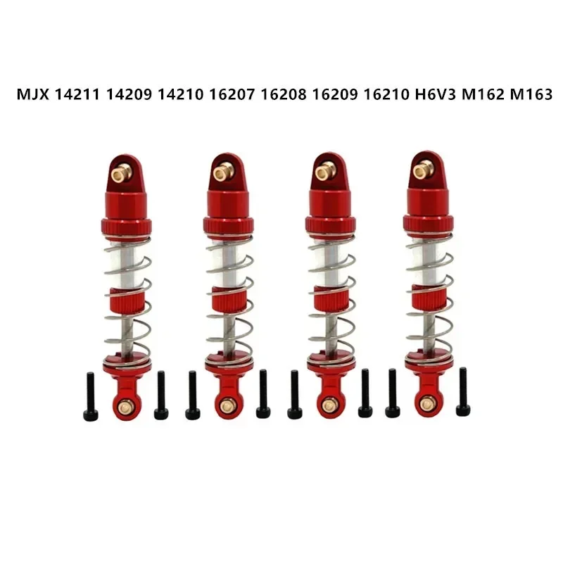 MJX Hyper Go 14209 14210 14211 16207 16208 16209 16210 H16 4pcs Metal Oil Shock Absorber Damper RC Car Upgrade Parts Accessories
MJX Hyper Go 14209 14210 14211 16207 16208 16209 16210 H16 4pcs Metal Oil Shock Absorber Damper RC Car Upgrade Parts Accessories