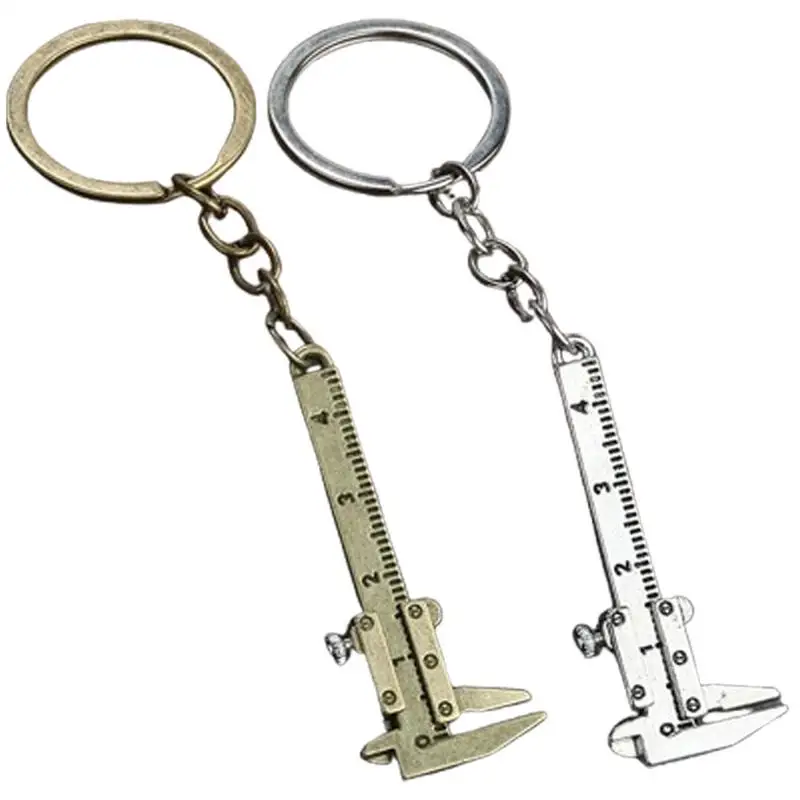 Portable Mini Vernier Caliper Keychain Mini Metal Ruler Car Key Chain Movable Vernier Caliper Ruler Model Keychain Keyring Gift
Portable Mini Vernier Caliper Keychain Mini Metal Ruler Car Key Chain Movable Vernier Caliper Ruler Model Keychain Keyring Gift