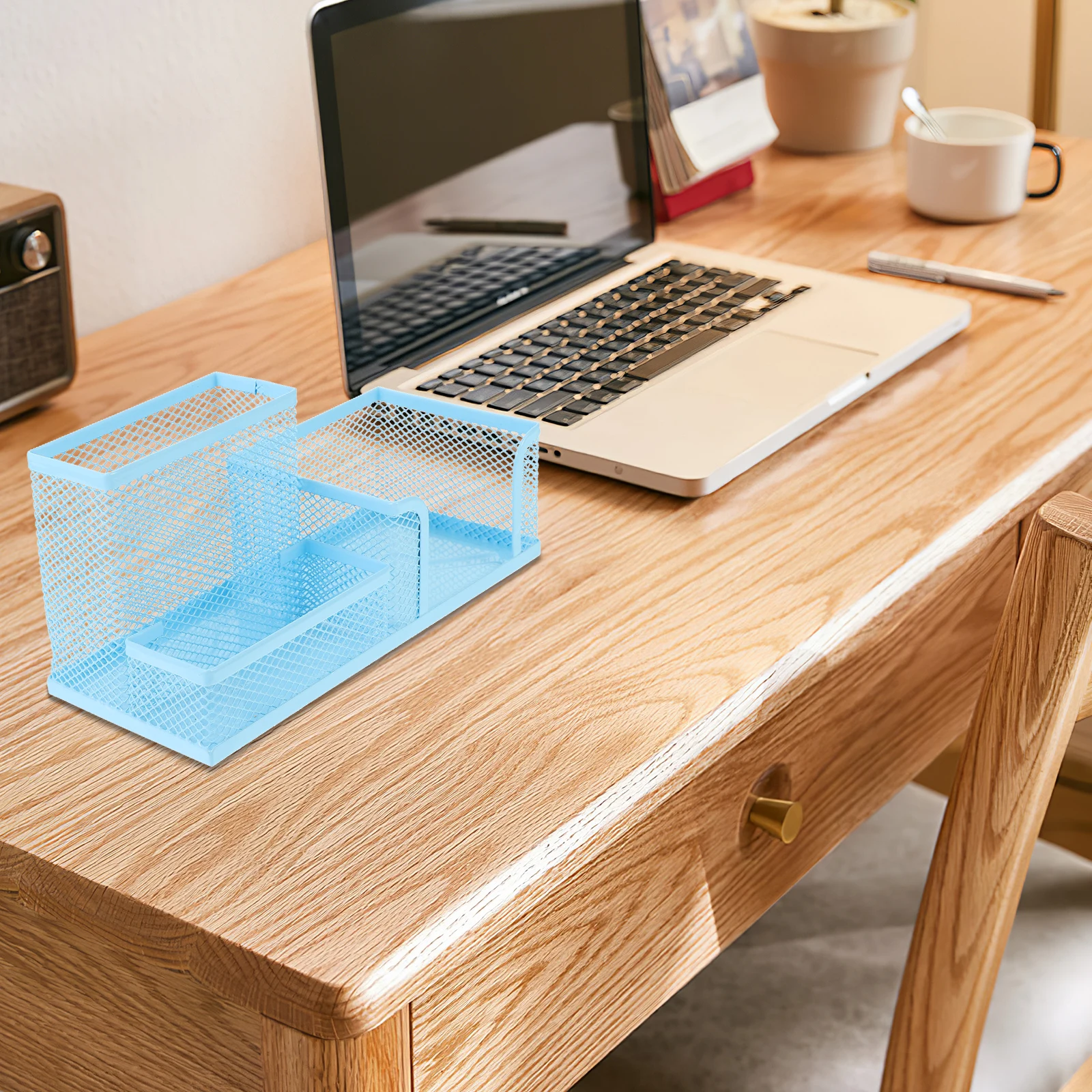 Sturdy Metal Pen Holder Desk Organizer Large Capacity Stationery Box Pencil Container Mesh Storage For Office Supplies 
Sturdy Metal Pen Holder Desk Organizer Large Capacity Stationery Box Pencil Container Mesh Storage For Office Supplies