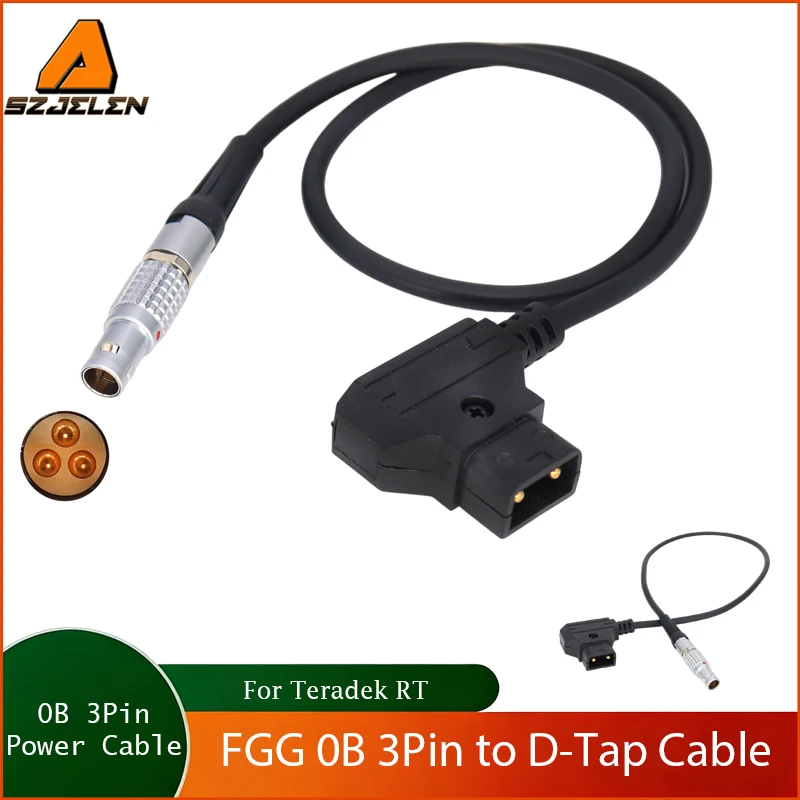 For Teradek RT Power Cable FGG 0B 3Pin to D-Tap Cable
For Teradek RT Power Cable FGG 0B 3Pin to D-Tap Cable