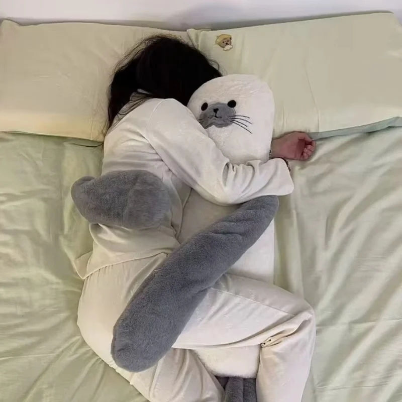 Keko Seal Soothing Heatable Long Body Pillow Plush Stuffed Throw Pillow Side Sleeping Home Bedroom Sleep Comfort Girl Gift Toys
Keko Seal Soothing Heatable Long Body Pillow Plush Stuffed Throw Pillow Side Sleeping Home Bedroom Sleep Comfort Girl Gift Toys