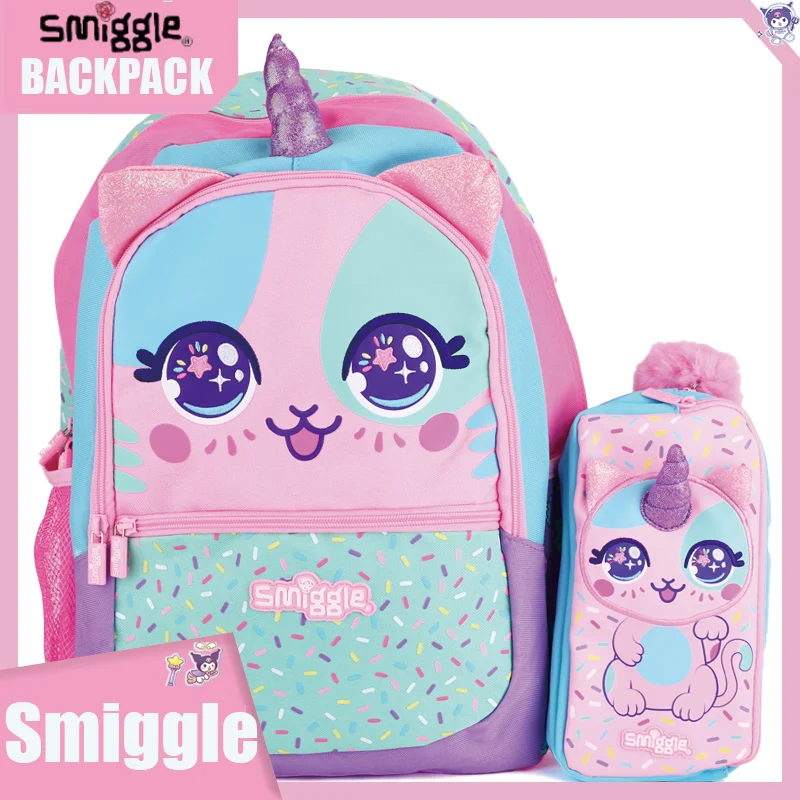 Новые австралийские рюкзаки Smiggle для учеников начальной школы, уменьшающие стресс и нагрузку, вместительные рюкзаки, Детские уличные рюкзаки
Новые австралийские рюкзаки Smiggle для учеников начальной школы, уменьшающие стресс и нагрузку, вместительные рюкзаки, Детские уличные рюкзаки