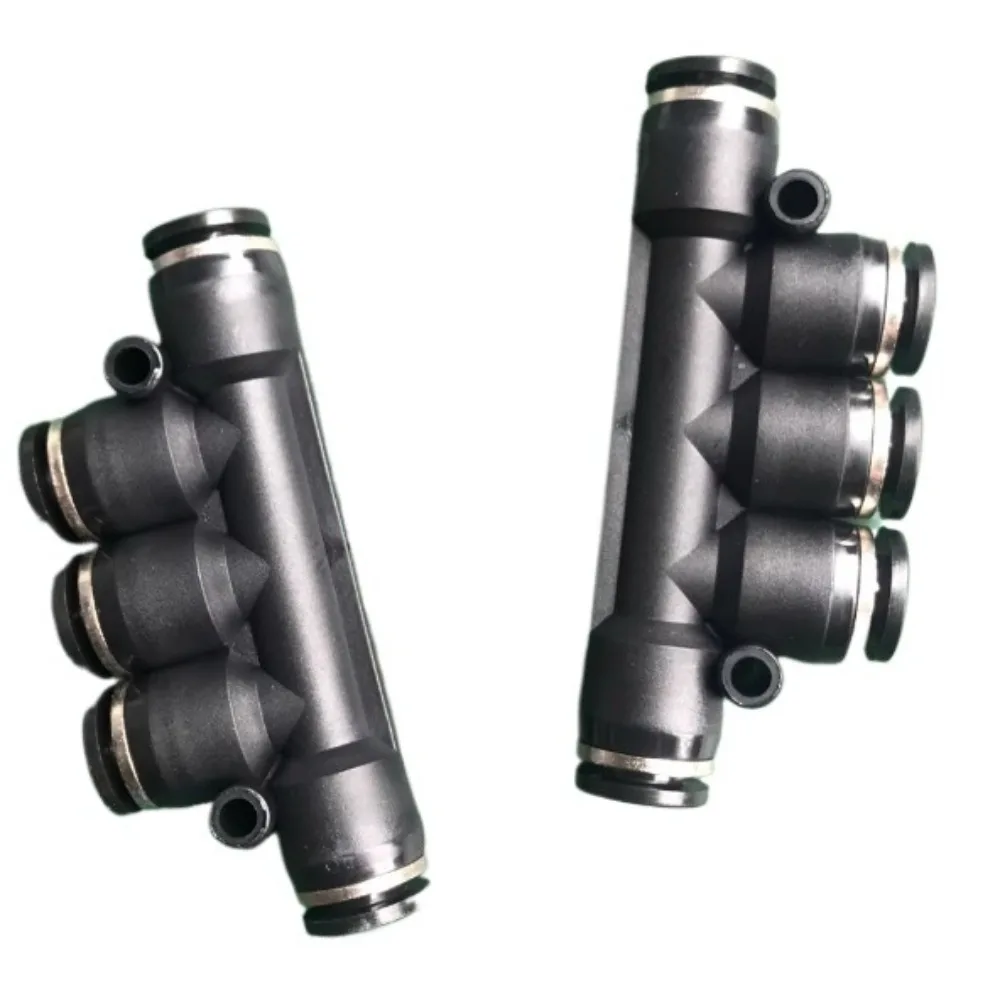 PK 5 Ways Splitter 5/32" 1/4" 5/16" 3/8" 1/2" Inch Tube OD Push In Connect Pneumatic Air Fitting Connector Adapter
PK 5 Ways Splitter 5/32" 1/4" 5/16" 3/8" 1/2" Inch Tube OD Push In Connect Pneumatic Air Fitting Connector Adapter