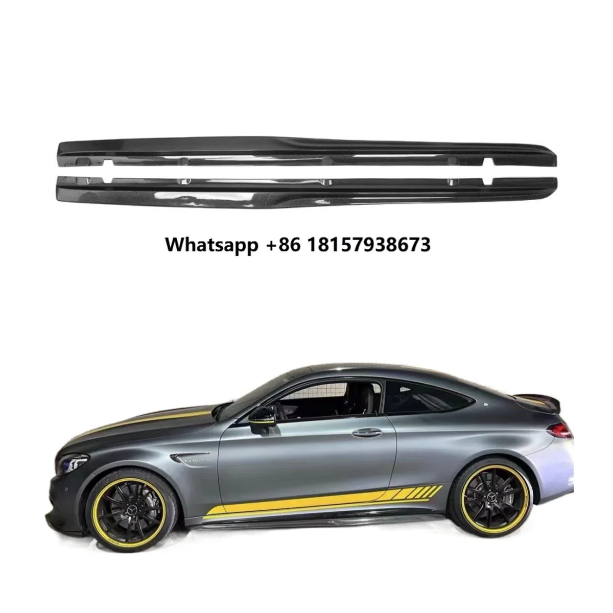 PSM Style Carbon Fiber Car Side Skirt for Mercedes Benz W205 Sedan 2015-2018 Body Kit 100% Fitment Side Skirts
PSM Style Carbon Fiber Car Side Skirt for Mercedes Benz W205 Sedan 2015-2018 Body Kit 100% Fitment Side Skirts