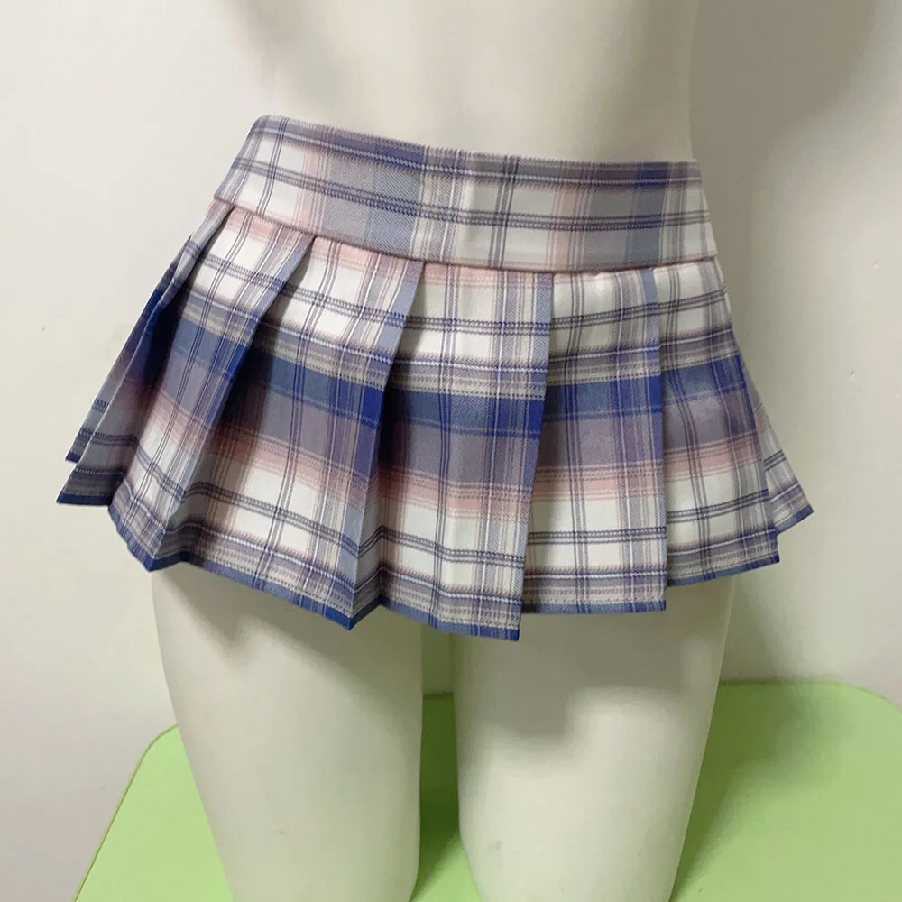 Ultrashort Jk Skirts Plaid Cosplay Costume Skirt Japanese Style Summer Schoolgirl Pleated Skirts Vintage Sexy Clubwear Skirt
Ultrashort Jk Skirts Plaid Cosplay Costume Skirt Japanese Style Summer Schoolgirl Pleated Skirts Vintage Sexy Clubwear Skirt