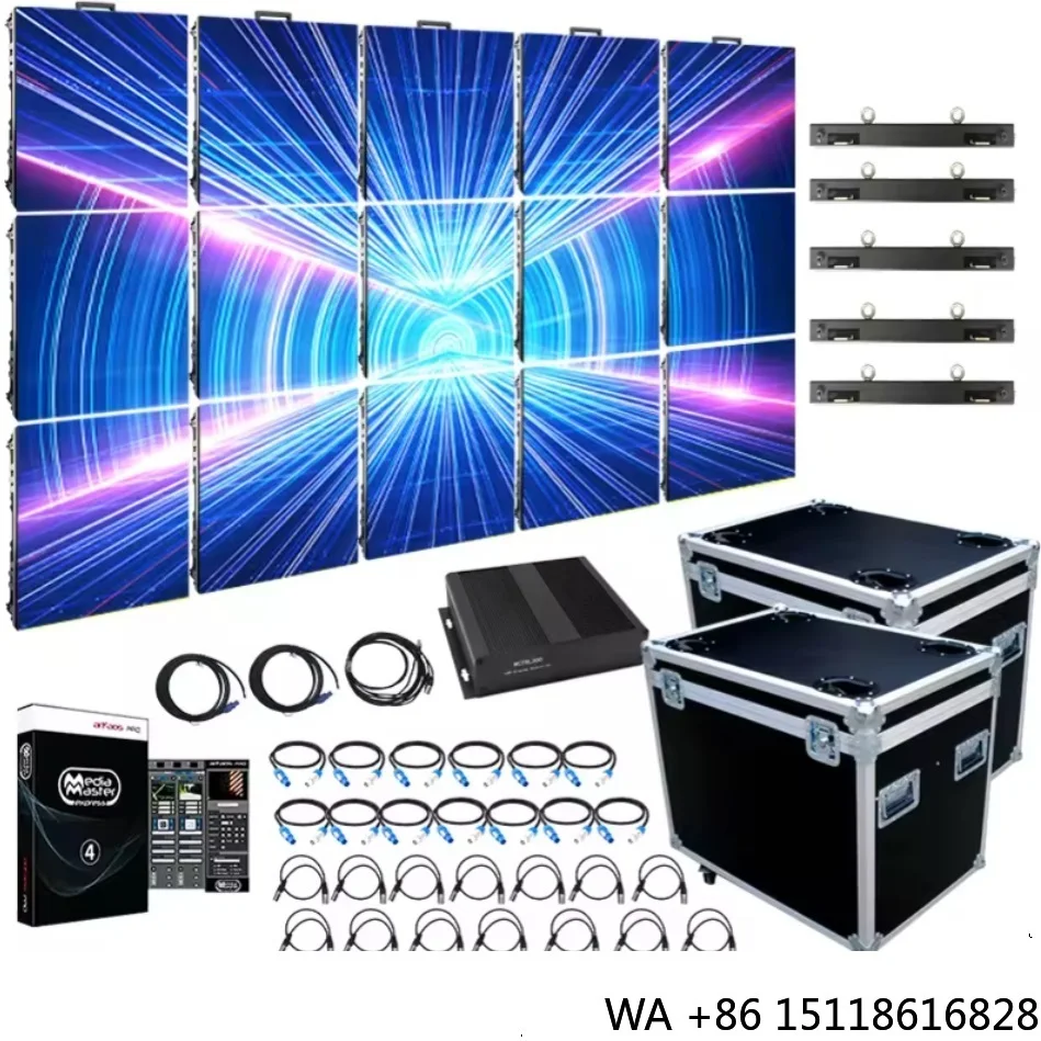 Fast Assemble High Heat Dissipation P2.6 P2.97 P3.91 P4.81 Outdoor Rental LED Advertising Display Screen for Event
Fast Assemble High Heat Dissipation P2.6 P2.97 P3.91 P4.81 Outdoor Rental LED Advertising Display Screen for Event