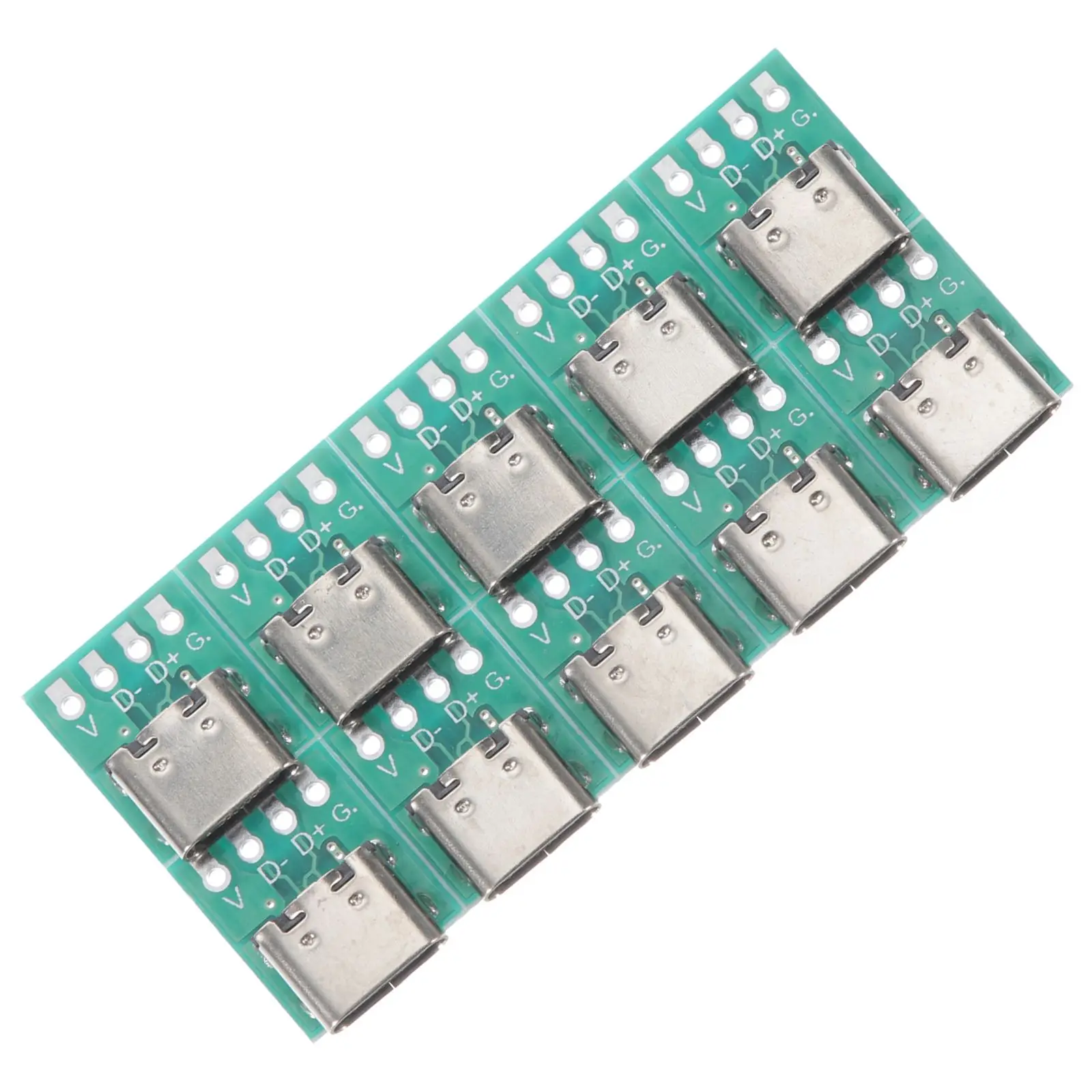 10pcs USB C Board DIY 3.1 Female Connector Data Line PCB Converter Zero USB Type C Receptacle Adapter
10pcs USB C Board DIY 3.1 Female Connector Data Line PCB Converter Zero USB Type C Receptacle Adapter