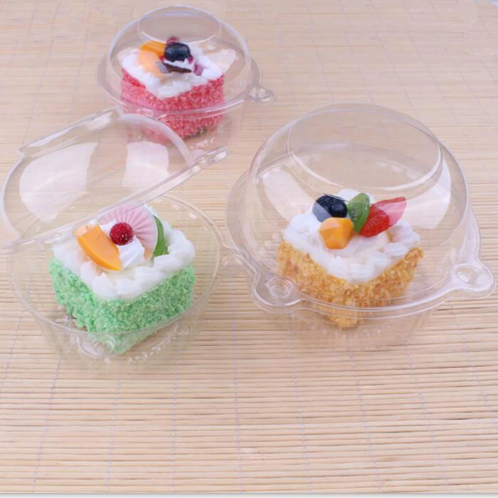 50pcs Plastic Food Boxes Cake Pastries Transparent Cupcake Muffin Dome Holders Single Use Party Containers Storage
50pcs Plastic Food Boxes Cake Pastries Transparent Cupcake Muffin Dome Holders Single Use Party Containers Storage
