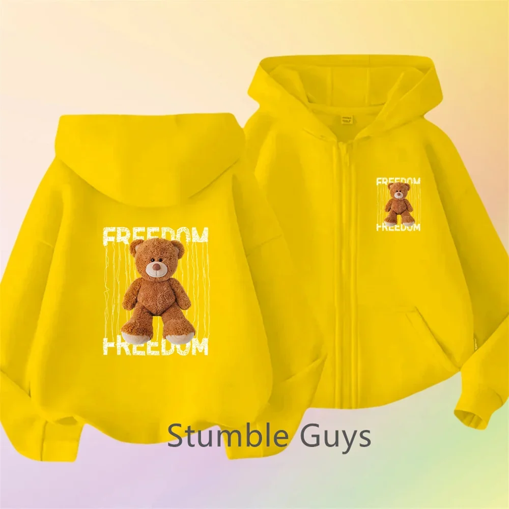 2024 New Hipster Bear Zipper Hoodie Street Kids Clothing Girls Clothing Fashion Baby Boys Clothing Fall Pin Sweatshirt Kawaii 
2024 New Hipster Bear Zipper Hoodie Street Kids Clothing Girls Clothing Fashion Baby Boys Clothing Fall Pin Sweatshirt Kawaii