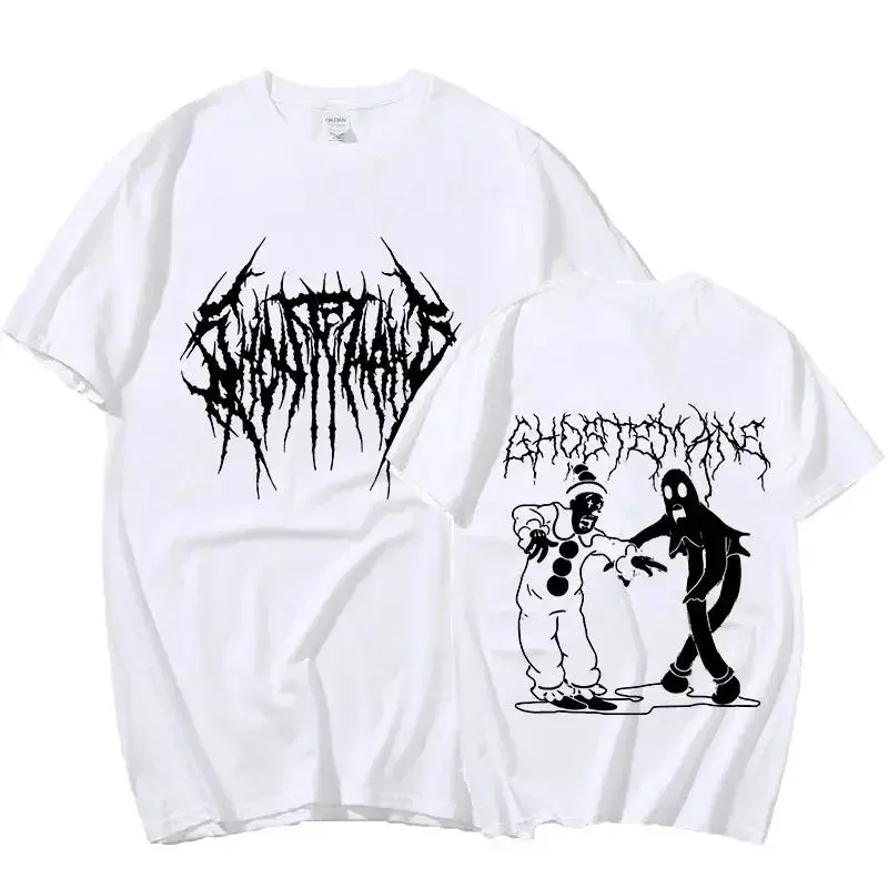 Men's summer 100% cotton fashion hip hop trend short sleeve top casual loose personality street wear
Men's summer 100% cotton fashion hip hop trend short sleeve top casual loose personality street wear