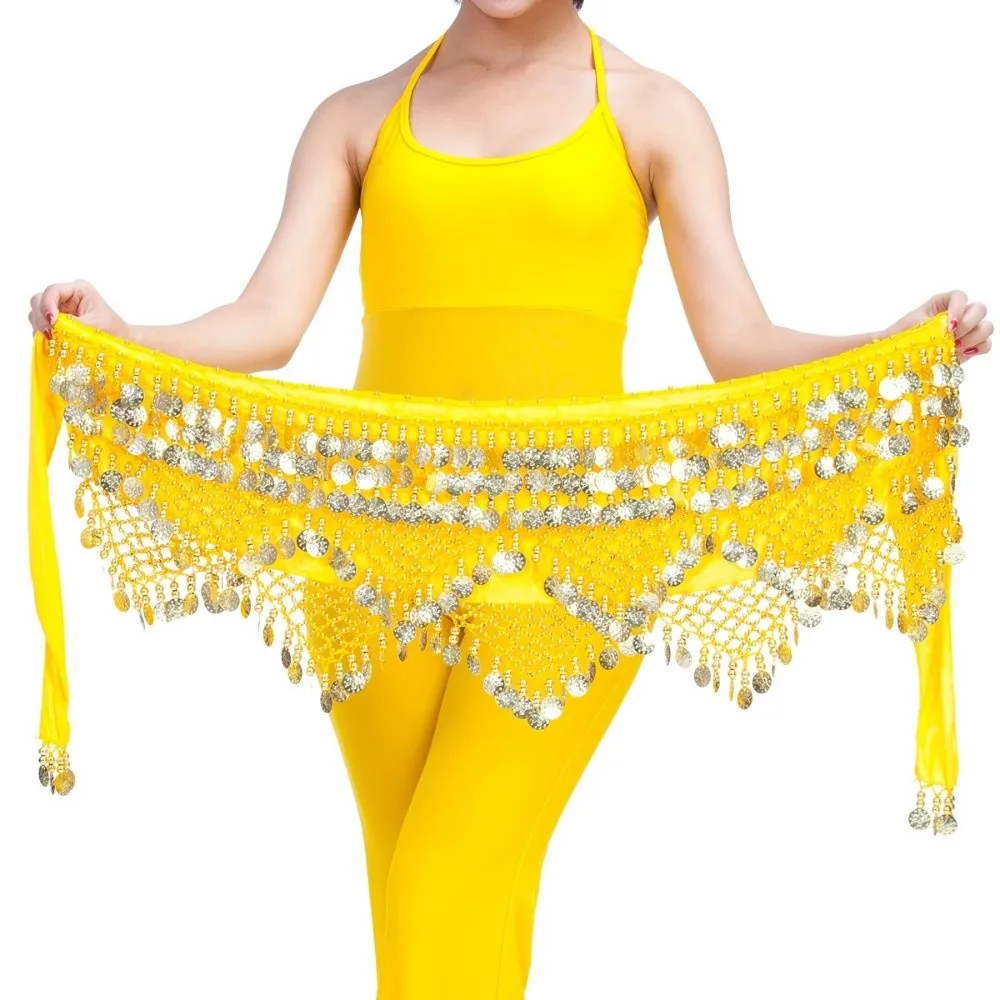 Fashion Velvet Belly Dance Hip Scarf Sequins Luxury Golden Coin Tassel Belt Dance Waist Chain Women Show Costumes
Fashion Velvet Belly Dance Hip Scarf Sequins Luxury Golden Coin Tassel Belt Dance Waist Chain Women Show Costumes