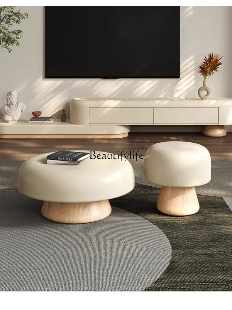 High-end French cream solid wood combination coffee table telescopic TV cabinet floor storage cabinet
High-end French cream solid wood combination coffee table telescopic TV cabinet floor storage cabinet