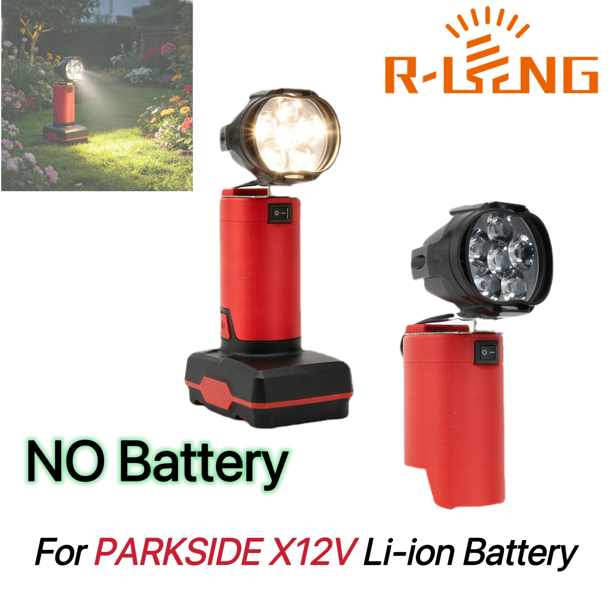 LED Used for Outdoor Camping, Fishing Equipment Maintenance Lighting Ultra Bright Work Light For PARKSIDE X12V Li-ion Battery
LED Used for Outdoor Camping, Fishing Equipment Maintenance Lighting Ultra Bright Work Light For PARKSIDE X12V Li-ion Battery