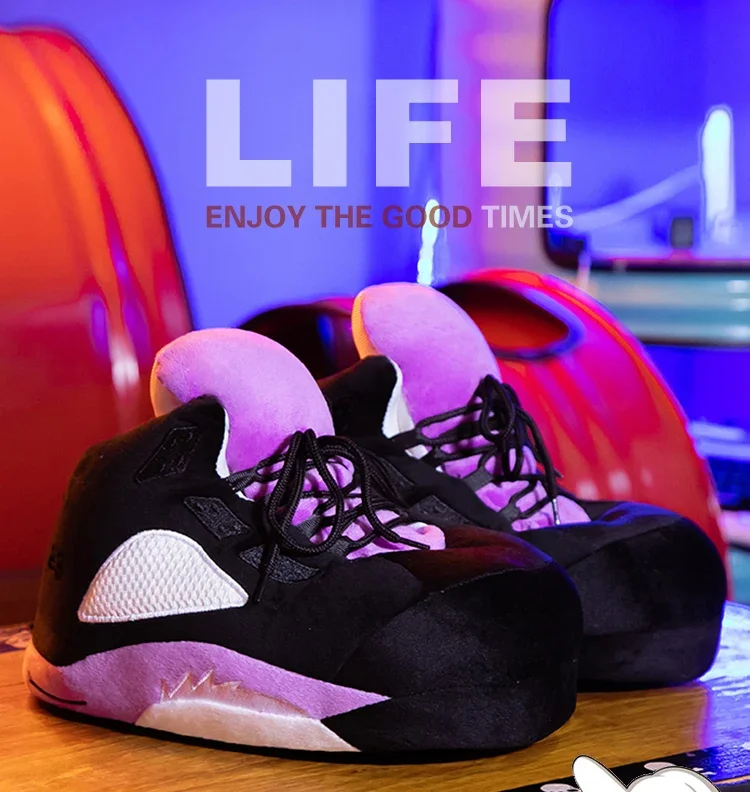 Теплые домашние тапочки унисекс (размеры 36-45) для женщин и мужчин, пушистые, забавные, в стиле кроссовок, зимние, хлопковые, для любителей комфорта
Теплые домашние тапочки унисекс (размеры 36-45) для женщин и мужчин, пушистые, забавные, в стиле кроссовок, зимние, хлопковые, для любителей комфорта