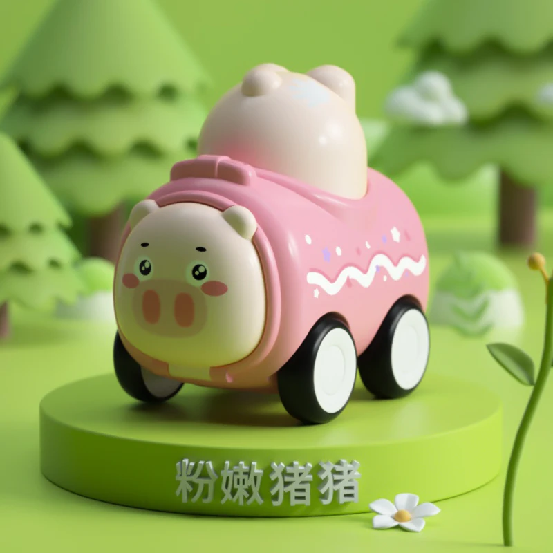 4 in 1 Panda Bear Pig Tiger Design Educational Baby Gift for 3-6 Year Old Boys Girls Press & Go Animal Toy Cars for Kids
4 in 1 Panda Bear Pig Tiger Design Educational Baby Gift for 3-6 Year Old Boys Girls Press & Go Animal Toy Cars for Kids