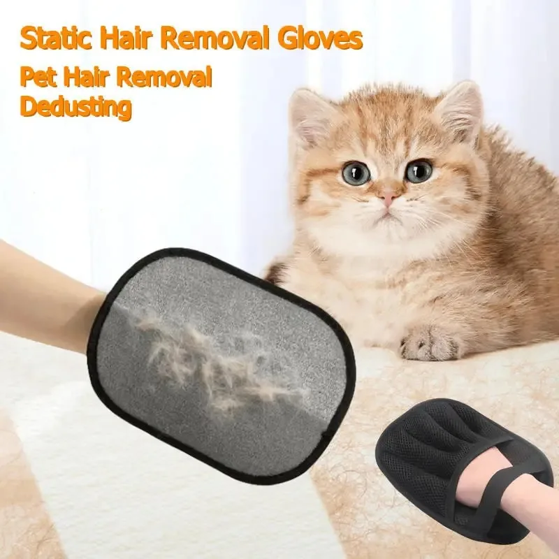 Pet Hair Removal Tool Static Gloves for Pet Hair Dog Cat Hair Remover Glove for Couch Clothes Car Carpet Bed Bedding Furniture
Pet Hair Removal Tool Static Gloves for Pet Hair Dog Cat Hair Remover Glove for Couch Clothes Car Carpet Bed Bedding Furniture