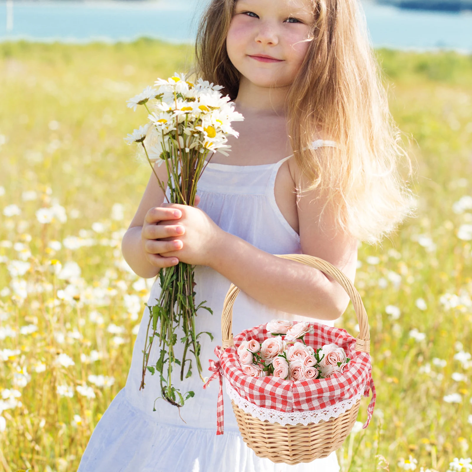 Wicker Storage Basket S Size Red Plaid Hand Woven Fruit Vegetable Bread Organizer Modern Minimalist Kitchen Decor
Wicker Storage Basket S Size Red Plaid Hand Woven Fruit Vegetable Bread Organizer Modern Minimalist Kitchen Decor