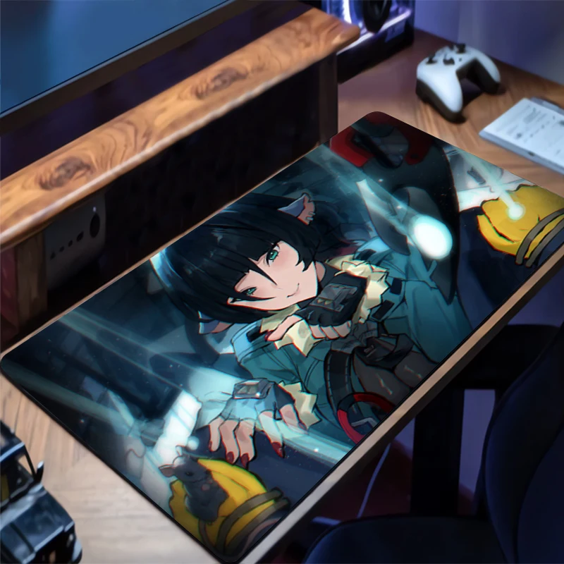 Mouse pad Large Zenless Zone Zero Jane Doe rubber keyboard mouse carpet anti-slip gamer mouse pad coaster PC HD Anime Mousepad
Mouse pad Large Zenless Zone Zero Jane Doe rubber keyboard mouse carpet anti-slip gamer mouse pad coaster PC HD Anime Mousepad