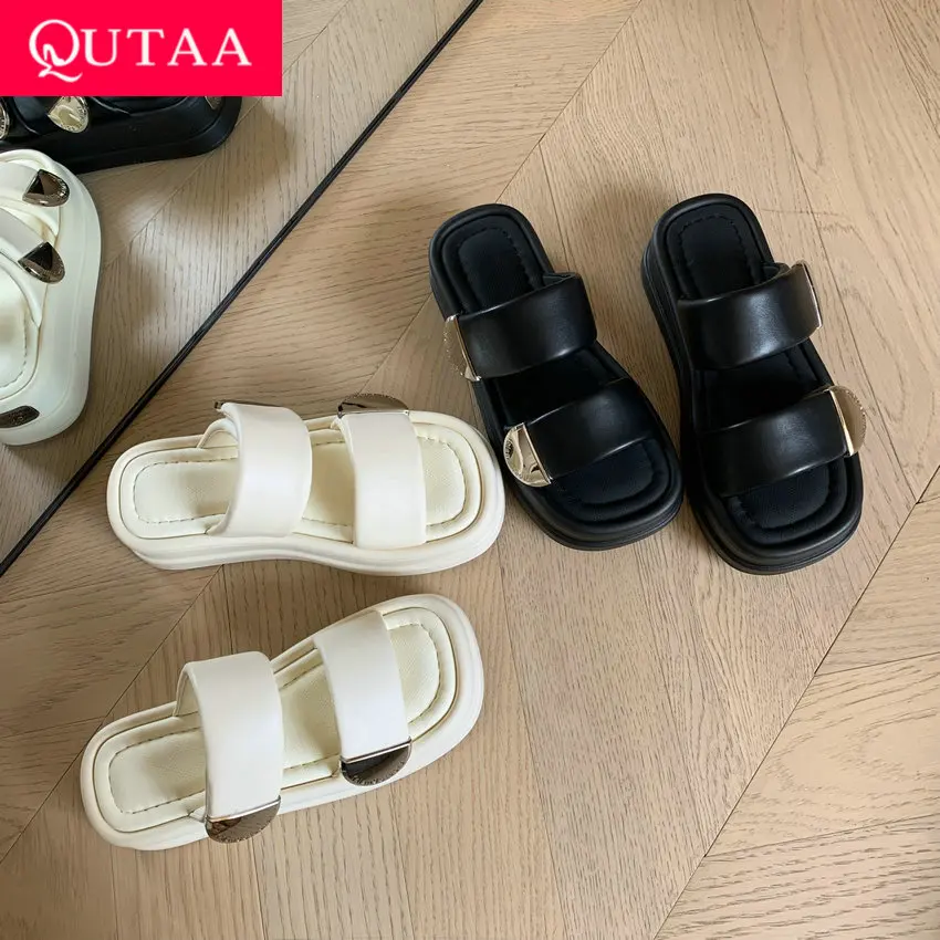 Женские босоножки с круглым носком QUTAA, черные сандалии на платформе, обувь для офиса и вечеринки, Размеры 35-40, для весны и лета, 2024
Женские босоножки с круглым носком QUTAA, черные сандалии на платформе, обувь для офиса и вечеринки, Размеры 35-40, для весны и лета, 2024