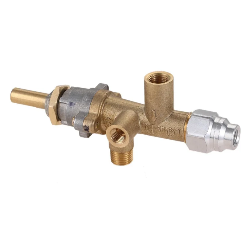 Safety Brass Patio Heater Main Control Valve with Pilot Port Fit for Low Pressure Gas Patio Burner Connection
Safety Brass Patio Heater Main Control Valve with Pilot Port Fit for Low Pressure Gas Patio Burner Connection