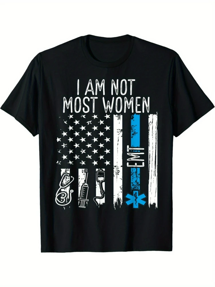 EMT Paramedic pattern,Geometric American Flag Design,Summer 100% cotton O-neck short sleeve casual printed T-shirt.
EMT Paramedic pattern,Geometric American Flag Design,Summer 100% cotton O-neck short sleeve casual printed T-shirt.