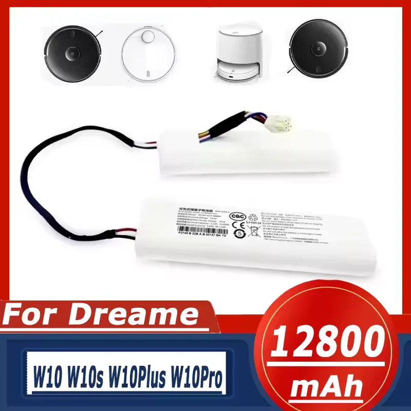 14.4V Robotic Vacuum Cleaner Replacement Battery For Dreame Bot W10 W10s W10 pro Accessories Mijia STYTJ06ZHM P2027-4S2P-MMBK
14.4V Robotic Vacuum Cleaner Replacement Battery For Dreame Bot W10 W10s W10 pro Accessories Mijia STYTJ06ZHM P2027-4S2P-MMBK