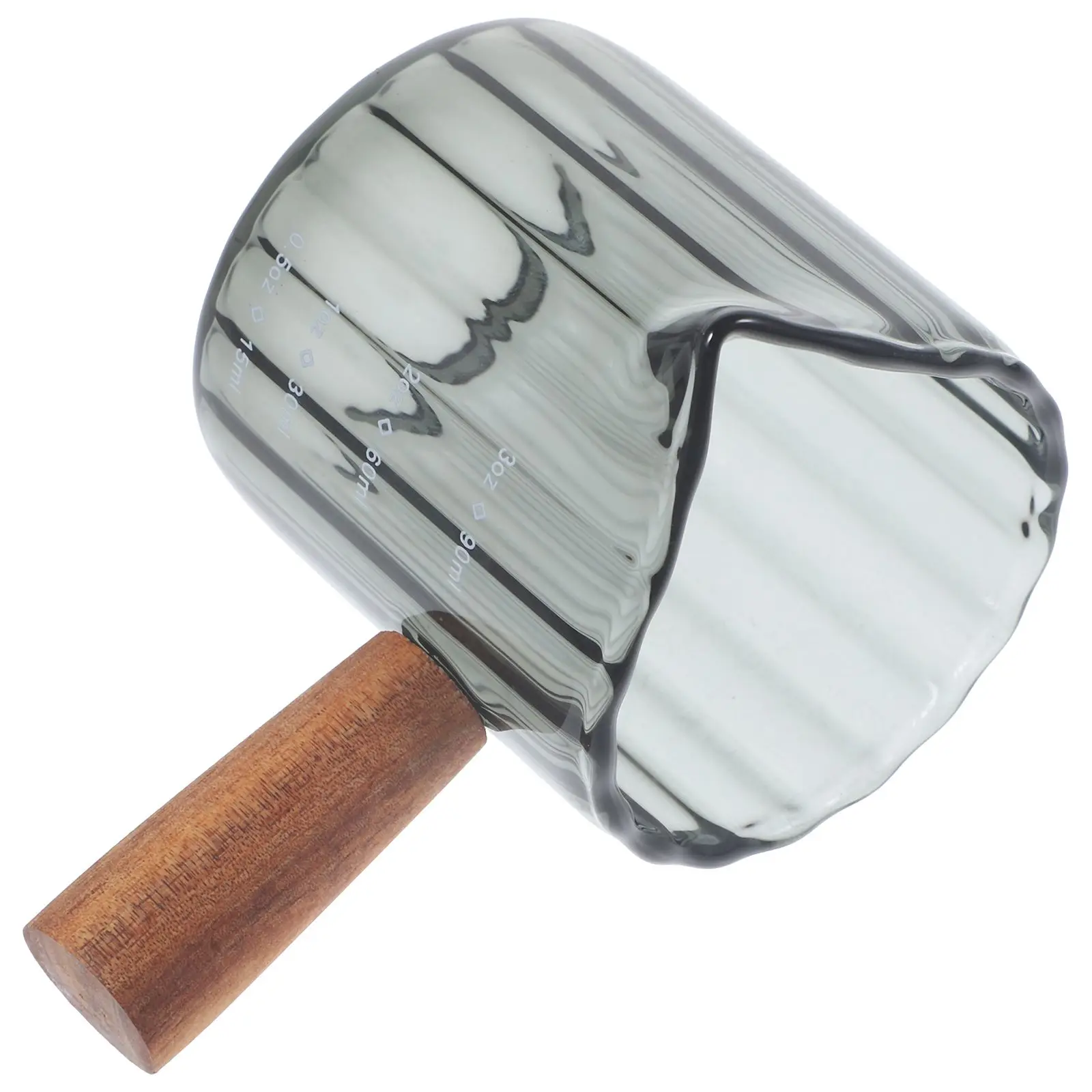 Wood Handle Milk Jug 90ml Transparent Single Spout Espresso Measuring Cup Glass Kitchen Bartending Baking Sauce Storage Reusable
Wood Handle Milk Jug 90ml Transparent Single Spout Espresso Measuring Cup Glass Kitchen Bartending Baking Sauce Storage Reusable