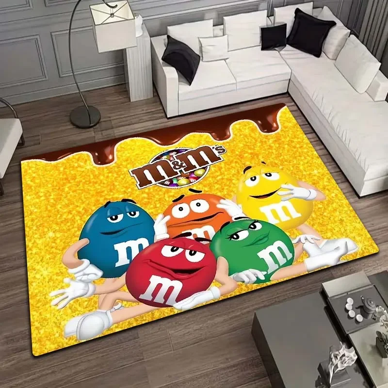 3D Fashionable cartoon M-M&M's logo flannel carpet yoga mat home entrance living room bedroom decoration gift non slip carpet
3D Fashionable cartoon M-M&M's logo flannel carpet yoga mat home entrance living room bedroom decoration gift non slip carpet