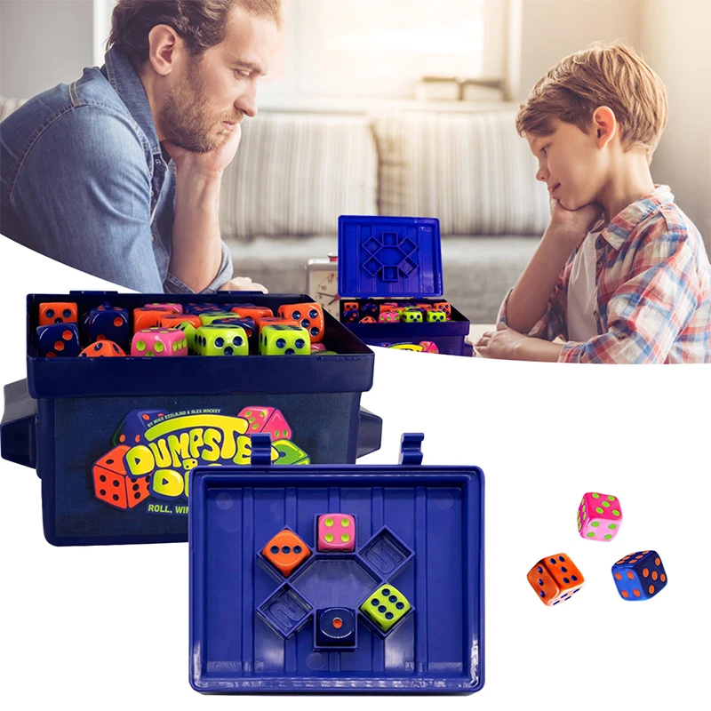 1 Set Dumpster Dice Fast-Paced Family Dice Game Exciting Party Activity Game Creative Dice Board Game for Party and Game Night
1 Set Dumpster Dice Fast-Paced Family Dice Game Exciting Party Activity Game Creative Dice Board Game for Party and Game Night