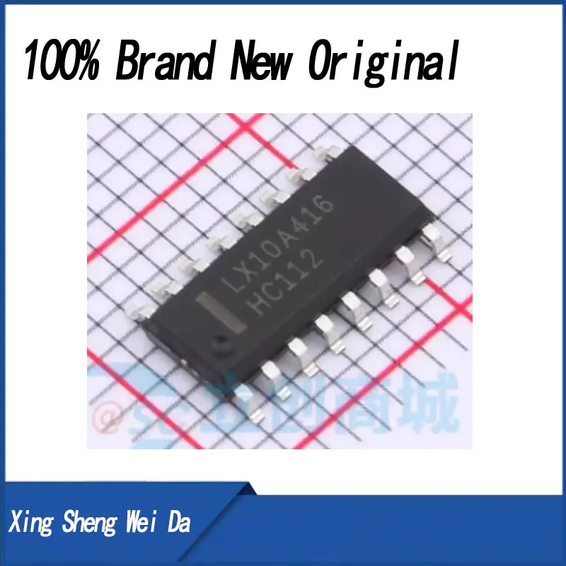 10 pieces/batch 74HC112 74HC112D SN74HC112DR SOP-16 SMD differential trigger/logic chip in stock new original IC
10 pieces/batch 74HC112 74HC112D SN74HC112DR SOP-16 SMD differential trigger/logic chip in stock new original IC