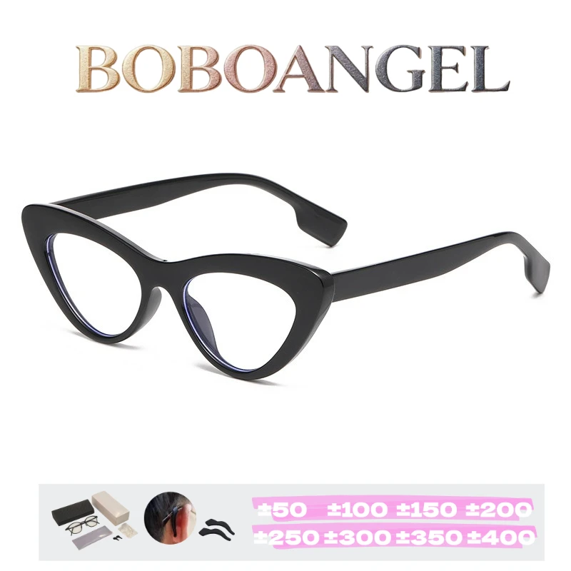BOBOANGEL Anti Blue Ray Optical Glasses Multifocal Reading Eyeware Fashionable Women Cat Eye Design Prescription Glasses
BOBOANGEL Anti Blue Ray Optical Glasses Multifocal Reading Eyeware Fashionable Women Cat Eye Design Prescription Glasses
