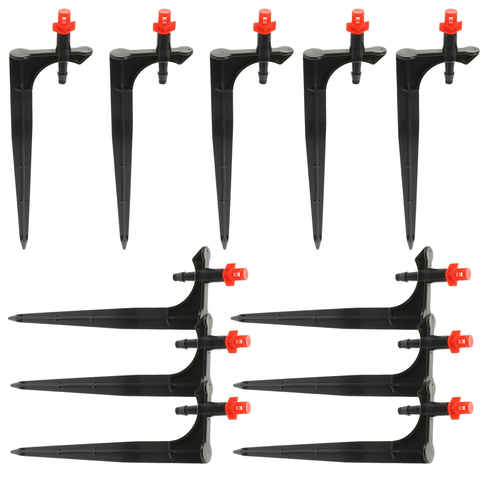 20Pcs Plastic Irrigation Spray Nozzle Adjustable Spike Watering Nozzle for Home Garden Lawn Irrigation Drip Emitters
20Pcs Plastic Irrigation Spray Nozzle Adjustable Spike Watering Nozzle for Home Garden Lawn Irrigation Drip Emitters