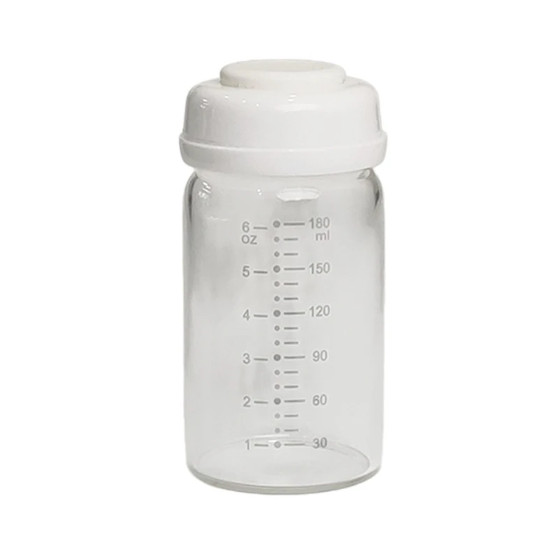 L5YF 180ml Wide Mouth Glass Bottle for Infants with Anti Leak Technology & Easy To Read Measurements for Pumping Storing
L5YF 180ml Wide Mouth Glass Bottle for Infants with Anti Leak Technology & Easy To Read Measurements for Pumping Storing