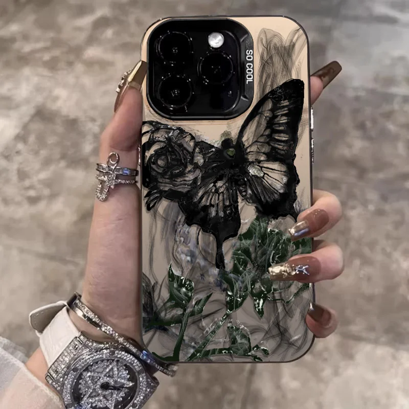 Retro Butterfly Case For iPhone 15 16 13 14 12 Pro Max Painted Cover For iPhone 12 13 11 14 15 16 Pro 7 8 16E Shockproof Cases
Retro Butterfly Case For iPhone 15 16 13 14 12 Pro Max Painted Cover For iPhone 12 13 11 14 15 16 Pro 7 8 16E Shockproof Cases