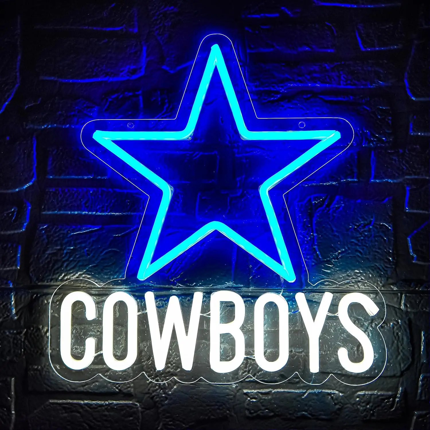 COWBOYS Star USB Neon Light Boy Room Decor Dimmable LED Neon Sign for Dallas Cowboys Fan Cave Man Cave Sports Bar Decor Art Lamp
COWBOYS Star USB Neon Light Boy Room Decor Dimmable LED Neon Sign for Dallas Cowboys Fan Cave Man Cave Sports Bar Decor Art Lamp