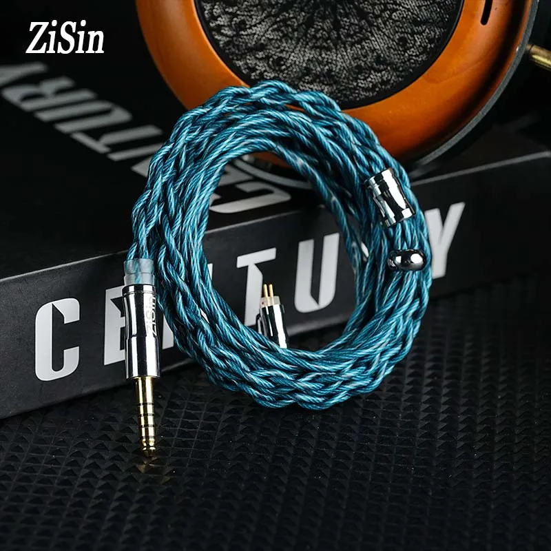 ZiSin-60 Litz HiFi IEM Cable for M5 Olina Delci Explorer DaVinci kz with 2.5/3.5/4.4mm to IE900/2PIN/MMCX/Dual 3.5mm
ZiSin-60 Litz HiFi IEM Cable for M5 Olina Delci Explorer DaVinci kz with 2.5/3.5/4.4mm to IE900/2PIN/MMCX/Dual 3.5mm