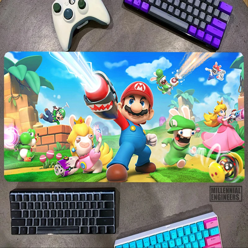 Hot Game M-Marios-cute Mouse Pad Office Accessories Premium Mousepad Keyboard Gaming Mats Desk Mat Big Mousepepad Gamer Extended
Hot Game M-Marios-cute Mouse Pad Office Accessories Premium Mousepad Keyboard Gaming Mats Desk Mat Big Mousepepad Gamer Extended